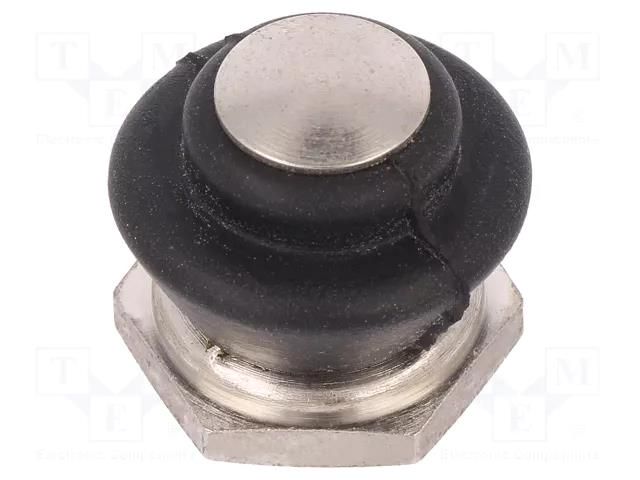 Cap; neoprene rubber; pushbutton swithces; black Marquardt 343.002.023