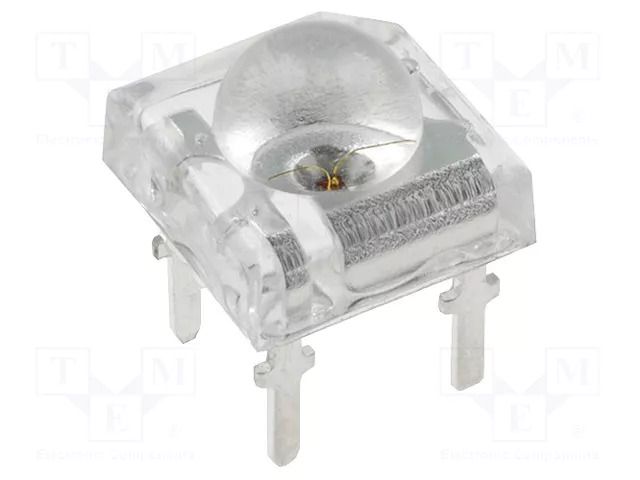 LED Super Flux; red; 7.62x7.62mm; 10000÷12000mcd; 30°; 50mA OPTOSUPPLY OSR5PAZE31D