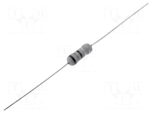 Resistor: metal film; fusible; THT; 12Ω; 1W; ±10%; Ø0.54x28mm; axial ROYALOHM NFR1W-12R