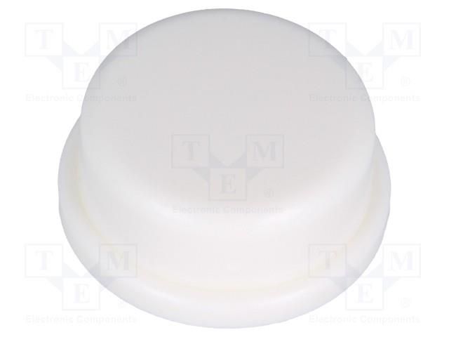 Button; round; white; Ø13mm NINIGI TACT-2BRWH