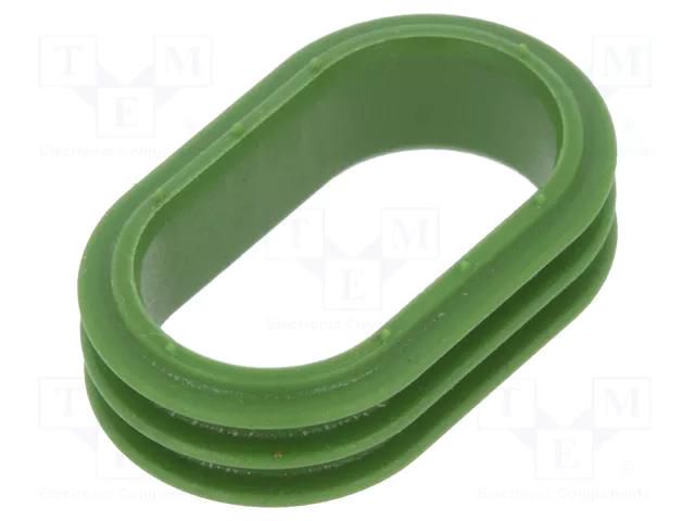 Gasket; Metri-Pack 150,Metri-Pack 630; green APTIV 10721003