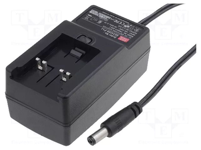 Power supply: switching; mains,plug-in; 7.5VDC; 2A; 15W; 75% MEAN WELL GE24I07-P1J
