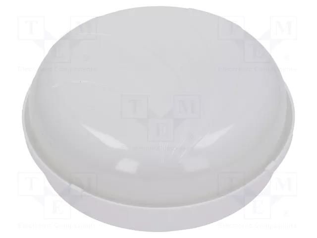 Lamp: lighting fixture; PUMA; polycarbonate; E27; IP65; Body: white PAWBOL PW-D.3188M
