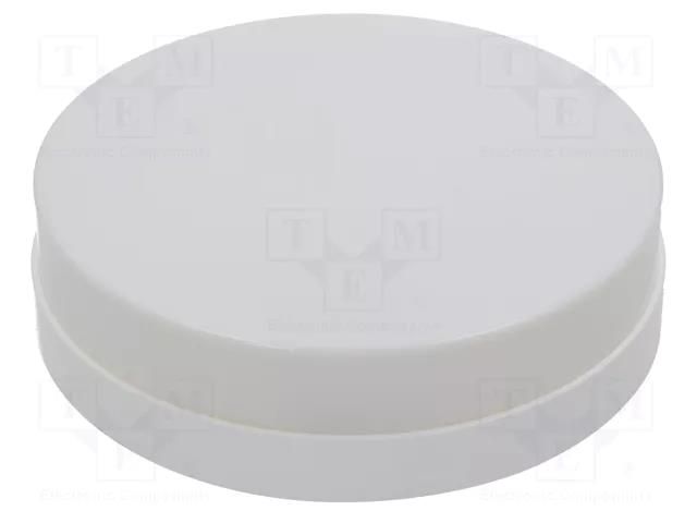 Lamp: lighting fixture; AFRODYTA; polycarbonate; E27; IP44; H: 78mm PAWBOL PW-D.3139M