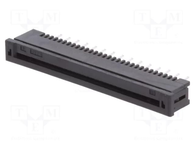 Connector: FFC/FPC; THT; 50V; 0.5A; PIN: 30; 1mm; vertical; -25÷85°C JST 30FMZ-BT