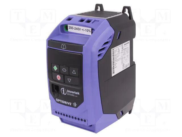 Automation module: vector inverter; Max motor power: 0.75kW INVERTEK DRIVES ODE31200701F1201
