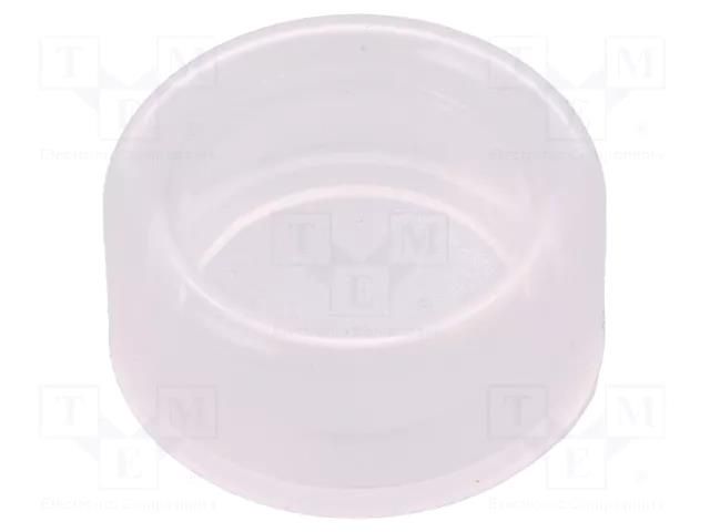 Cover; 22mm; Harmony XB4; Ø22mm; transparent; silicone SCHNEIDER ELECTRIC ZBPA