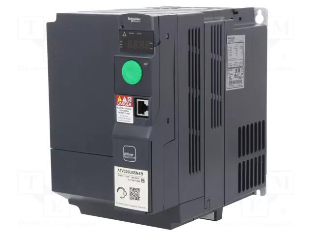 Vector inverter; 5.5kW; 3x400VAC; 3x380÷500VAC; 0÷10V; IN: 9; 14.3A SCHNEIDER ELECTRIC ATV320U55N4B