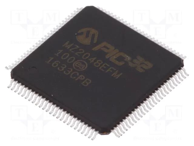 IC: PIC microcontroller; 2048kB; 2.2÷3.6VDC; SMD; TQFP100; PIC32 MICROCHIP TECHNOLOGY 32MZ2048EFM100-IPF