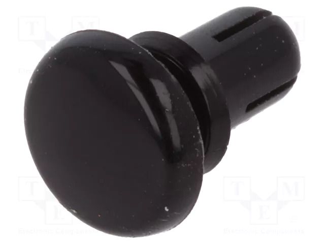 Rivet; polyamide; L.rivet: 6mm; black; dismountable,push-in DREMEC DR8G4024.0X4.5B