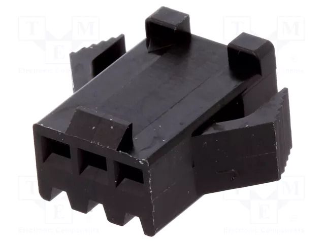 Connector: wire-wire; plug; female; PIN: 3; SM; for cable; 2.5mm JST SMP-03V-BC
