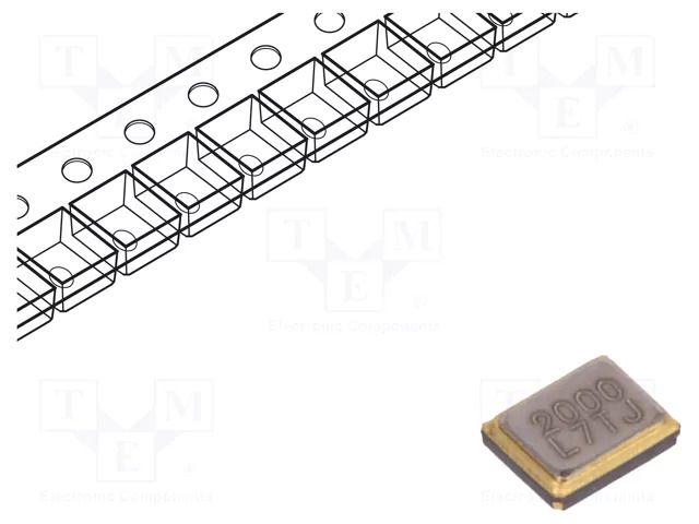 Resonator: quartz; 20MHz; ±10ppm; 10pF; SMD; 2x1.6x0.5mm IQD FREQUENCY PRODUCTS 20.00M-IQXC-42A