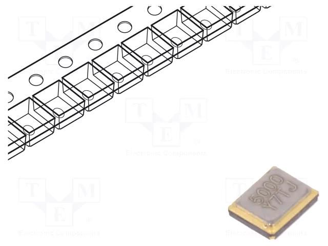 Resonator: quartz; 50MHz; ±10ppm; 10pF; SMD; 2x1.6x0.5mm IQD FREQUENCY PRODUCTS 50.00M-IQXC-42A