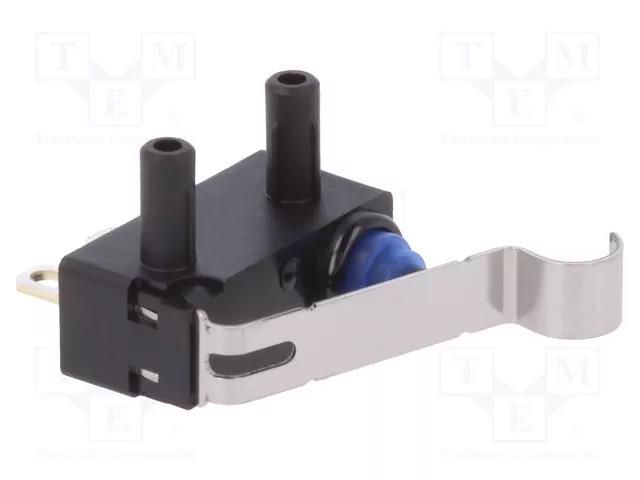 Microswitch SNAP ACTION; 0.1A/125VAC; 2A/12VDC; SPDT; ON-(ON) OMRON Electronic Components D2HW-BL271H