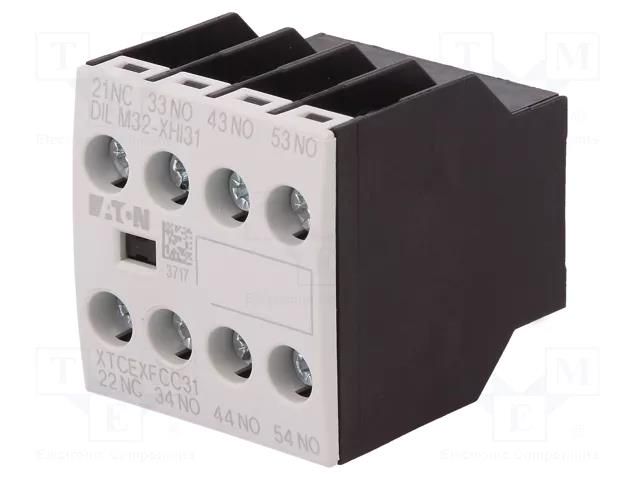 Auxiliary contacts; Leads: screw terminals; front EATON ELECTRIC DILM32-XHI31