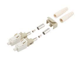 FIBER OPTIC CONN, LC, DUPLEX, 3MM FOC-LCMM0230-0SUE