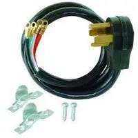 4-Wire 30A Dryer Power Cord - 5  Length 61254