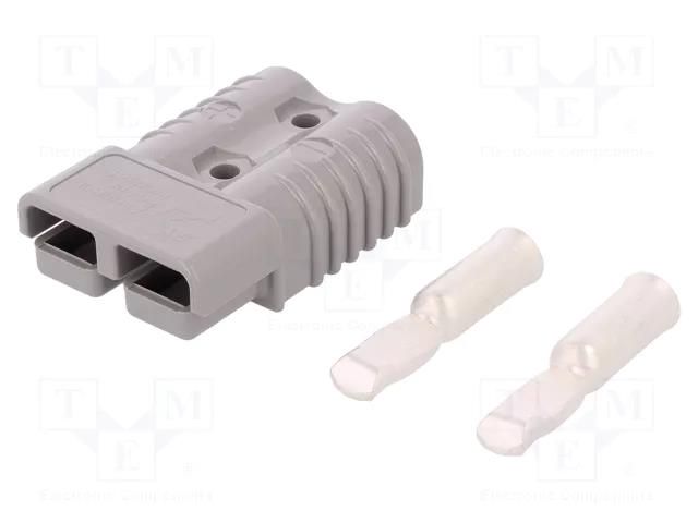 Connector: wire-wire; plug; hermaphrodite; SB® 175; 600V; PIN: 2 ANDERSON POWER PRODUCTS 6325G5