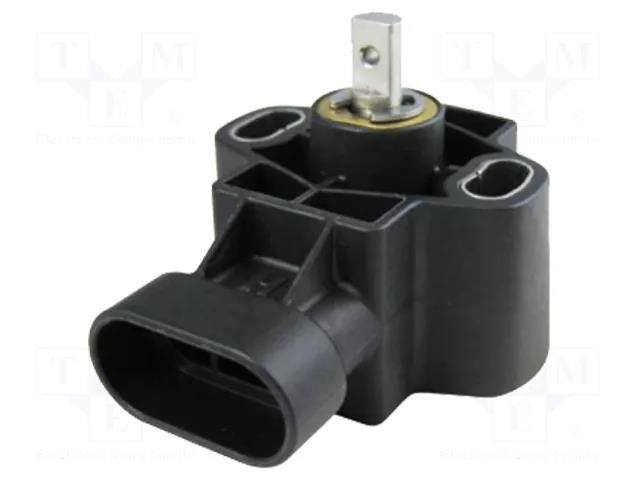 Sensor: Hall; rotary position sensor; Range: 60° (±30°); IP67; RTY HONEYWELL RTY060LVNAX