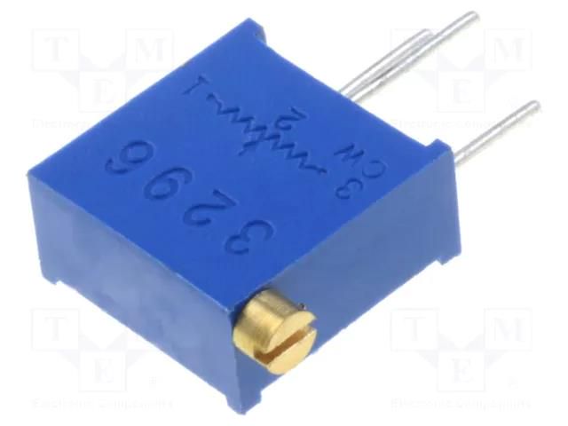 Potentiometer: mounting; multiturn; 2kΩ; 500mW; THT; ±10%; linear SR PASSIVES T910Z-2K