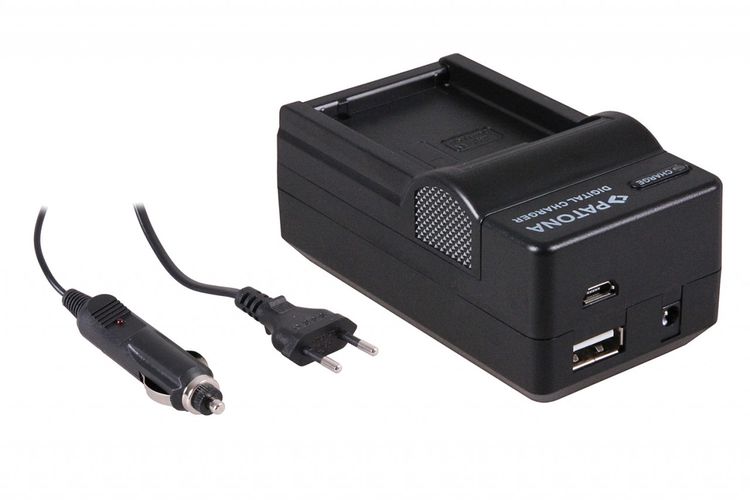 PATONA 4in1 Charger for Panasonic DMW-GH2 DMW-BLC12 DMWGH2, PATONA 5625 4260270448483