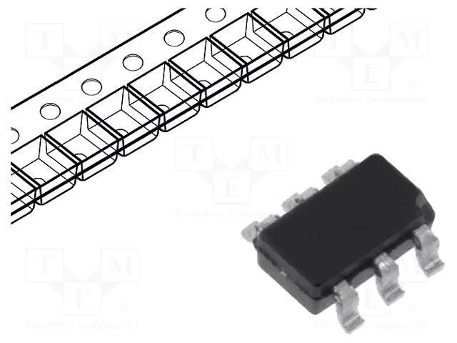 IC: driver; fan manager; SOT23A; 25mA; 0÷5.5V; Ch: 1; 3÷5.5VDC MICROCHIP TECHNOLOGY TC670ECHTR