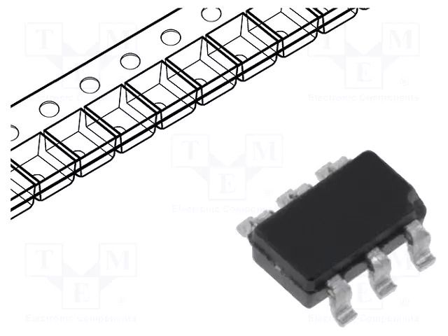 IC: driver; fan manager; SOT23A-6; 25mA; 0÷5.5V; Ch: 1; 3÷5.5VDC MICROCHIP TECHNOLOGY TC670ECHTR