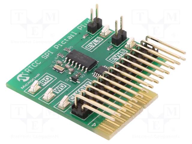 RTC module; Components: MCP795W20 MICROCHIP TECHNOLOGY AC164147