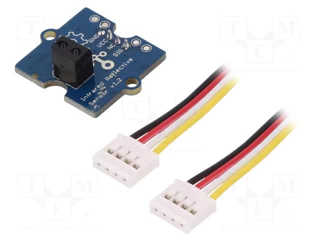 Sensor: optical; module; Grove; 3.3÷5VDC; Ch: 1; screw; 4÷15m; line SEEED STUDIO SEEED-101020174