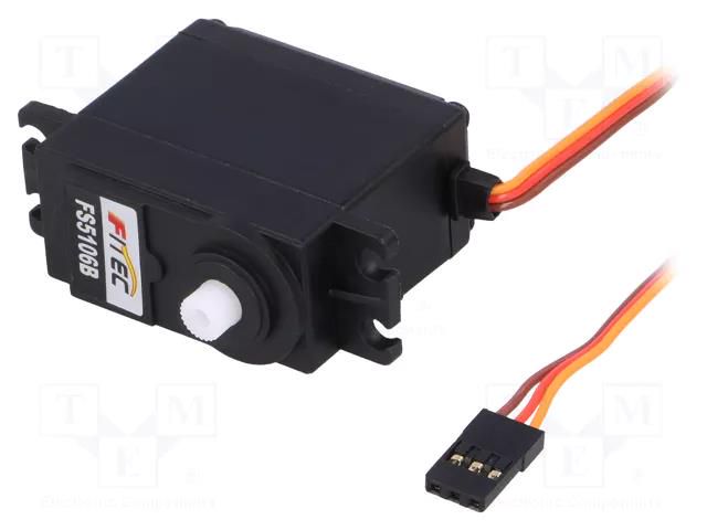 Motor: servo; 4.8÷6VDC; standard; analogue; 40.8x20.1x38mm; 200° POLOLU POLOLU-3425