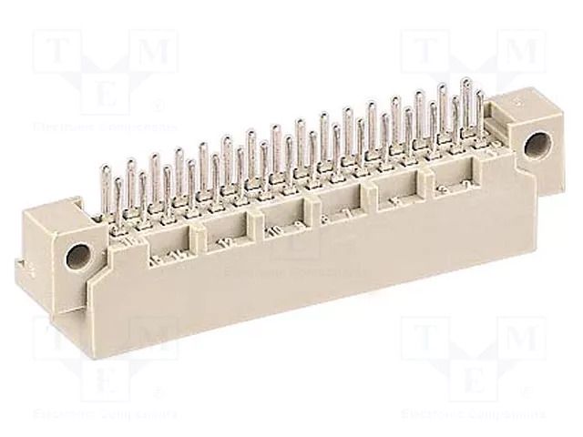 Connector: DIN 41612; socket; male; PIN: 32; straight; 2A; THT; a+b HARTING 09221326922