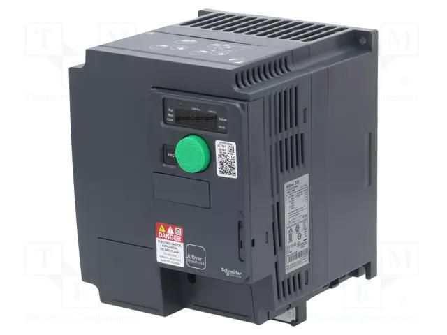 Vector inverter; 3kW; 3x400VAC; 3x380÷500VAC; 0÷10V; IN: 9; 7.1A SCHNEIDER ELECTRIC ATV320U30N4C