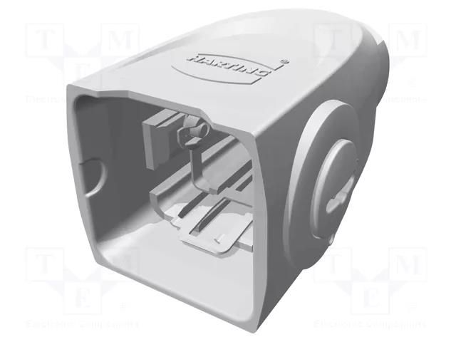 Han-Yellock 10 hood M20 top entry HARTING 11200031400