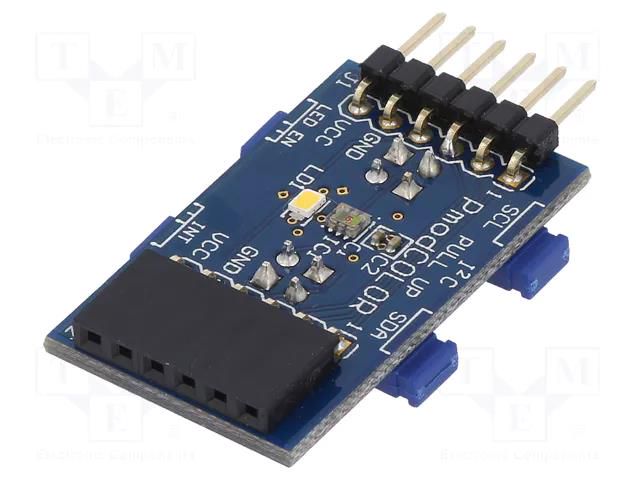 Pmod module; prototype board; Comp: TCS3472; colour sensor DIGILENT 410-348