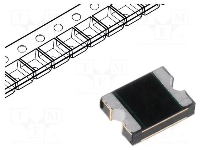 Fuse: PTC polymer; 50mA; SMD; 1210L; 1210,3225 LITTELFUSE 1210L005WR