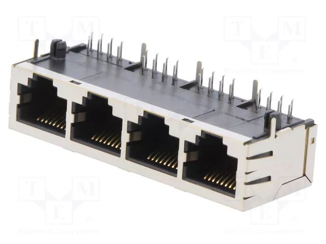 Connector: RJ45; socket; PIN: 8; Cat: 5; 8p8c ENCITECH RJJU88442E9H002