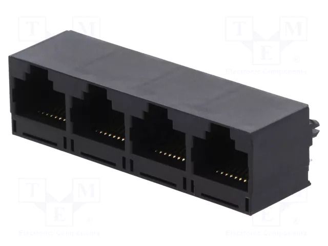 Connector: RJ45; socket; PIN: 8; Cat: 5; 8p8c ENCITECH RJJU88442E1V004