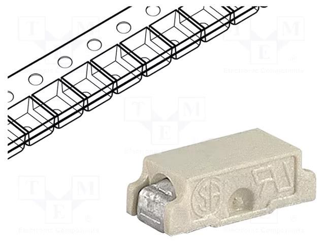 Fuse: fuse; 2A; 63VAC; 63VDC; quick blow; 7.4x3.1mm,7.4x3.1x2.6mm SCHURTER 3402.0012.11