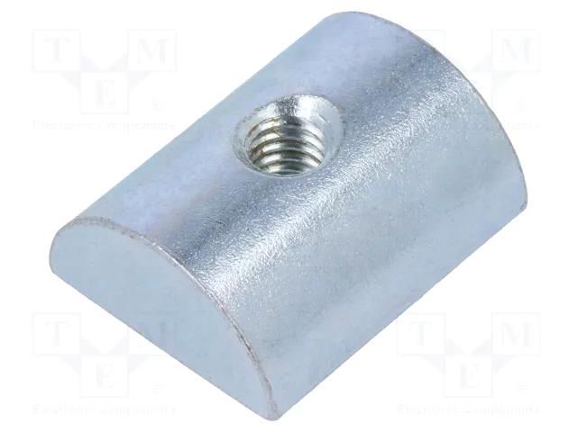 Nut; for profiles; Width of the groove: 12mm; steel; zinc; T-slot FATH FA-096176