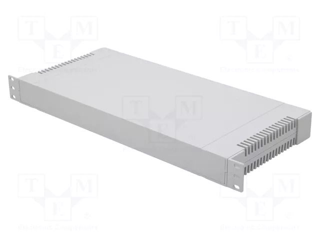 Enclosure: rack mounting; Standard: 19"; 1U; grey; Z: 43mm; X: 431mm GAINTA G17081UG