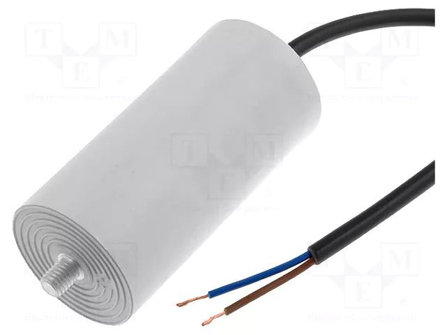 Capacitor: polypropylene; motors, run; 16uF; 425VAC; Ø40x70mm; ±5% DUCATI ENERGIA 4.16.10.23.14