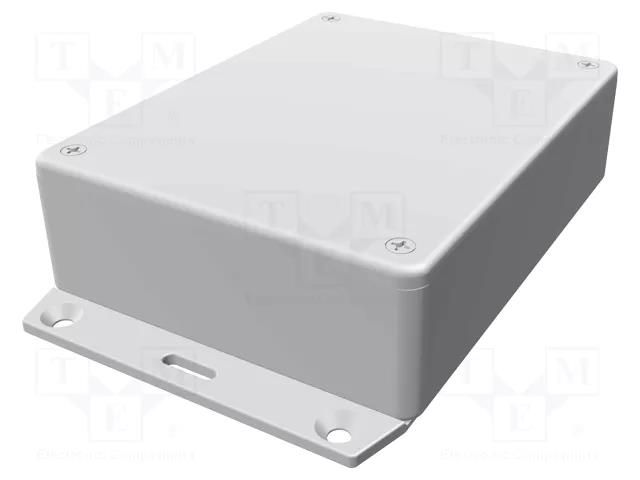 Enclosure: multipurpose; X: 94mm; Y: 121mm; Z: 35mm; 1591; ABS; grey HAMMOND HM-1591GF2SGY