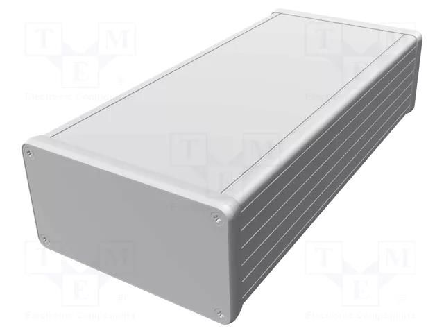 Enclosure: with panel; 1455; X: 103mm; Y: 220mm; Z: 53mm; aluminium HAMMOND HM-1455N2201RD