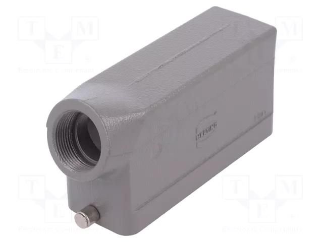 Enclosure: for HDC connectors; Han® B; size 24B; for latch; PG21 HARTING 09300241540