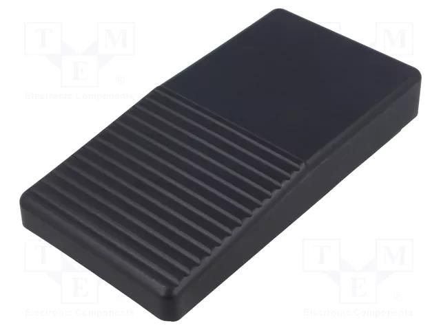 Switch: foot; Stabl.pos: 1; SPDT + SPST-NO; 6A/250VAC; black Marquardt 02410.0501-02