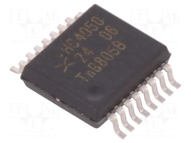 IC: digital; buffer,non-inverting; Ch: 6; CMOS; SMD; SSOP16; 2÷6VDC NEXPERIA 74HC4050DB.112