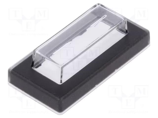 Accessories: cover; IP64; rectangular; 37x19.2x11mm; PVC Marquardt 203.731.011