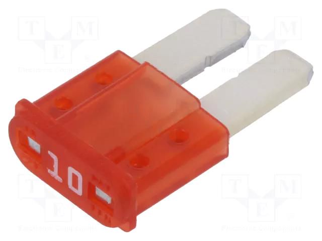 Fuse: fuse; 10A; 32VDC; automotive; 9.1mm; MICRO2; MINI LITTELFUSE 327010.UXS