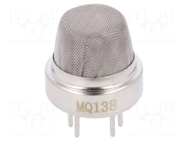 Sensor: gas; acetone,alcohol,toluene,hydrogen (H2); MQ-138 WINSEN MQ138