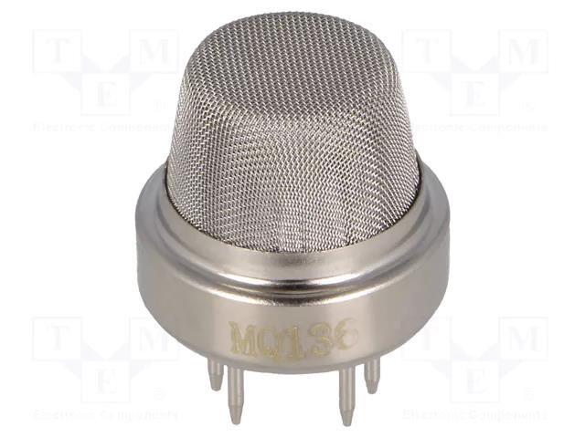 Sensor: gas; hydrogen sulfide (H2S); Range: 1÷200ppm; MQ-136 WINSEN MQ136